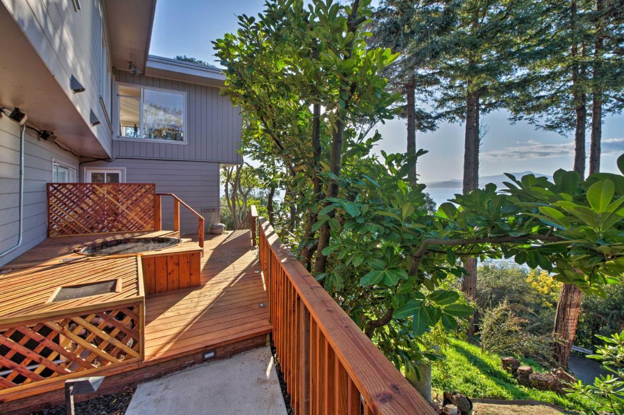 Luxury Studio With Hot Tub And San Francisco Bay Views Ричмонд Экстерьер фото